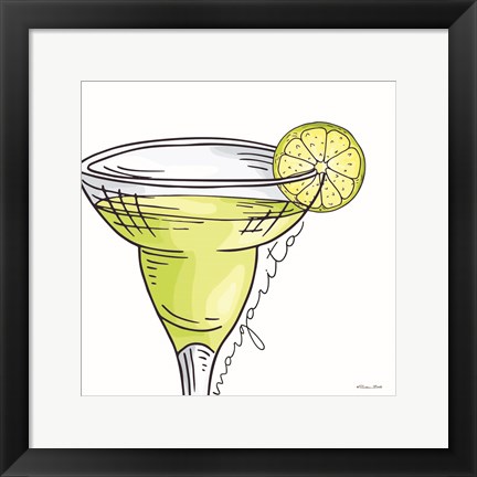 Framed Margarita Print