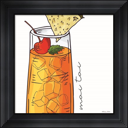 Framed Mai Tai Print