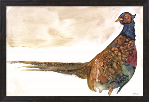 Framed Pheasant 1 Print