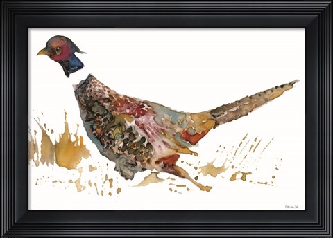 Framed Pheasant 2 Print