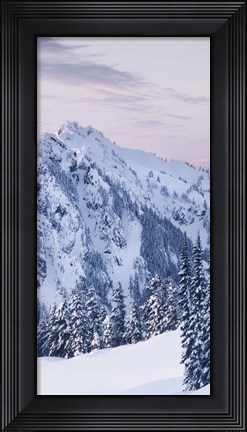 Framed Tatoosh Range Triptych II Print