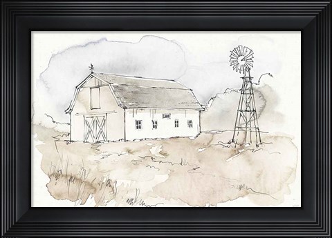 Framed Fresh Farmhouse VIII Print