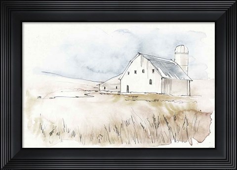 Framed Fresh Farmhouse IX Print