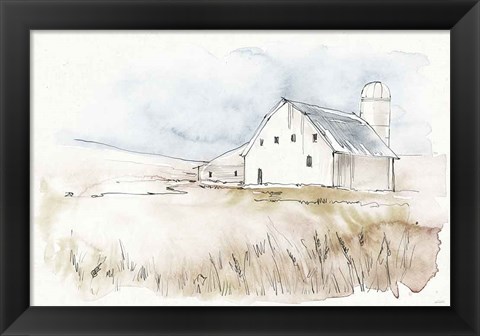 Framed Fresh Farmhouse IX Print