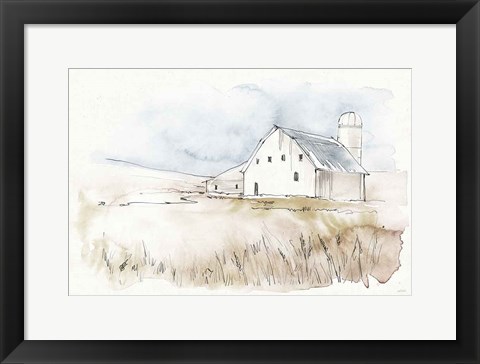 Framed Fresh Farmhouse IX Print