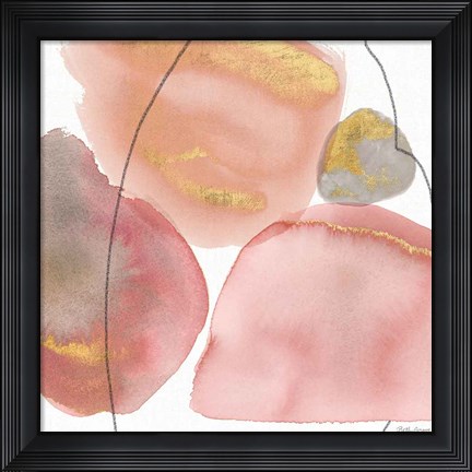 Framed Petal Passion XI Soft Boho Print