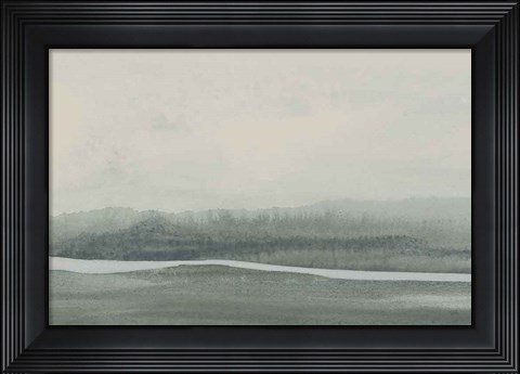 Framed End of Day VI Light Crop Print