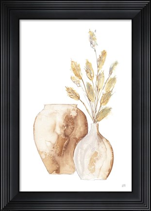 Framed Vase Bunny Tail Print