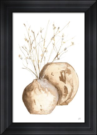 Framed Vase Branch Print