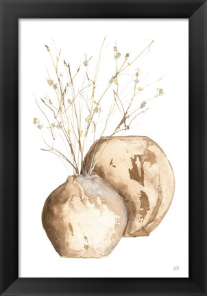 Framed Vase Branch Print