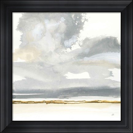 Framed Cumulus Gray II Print