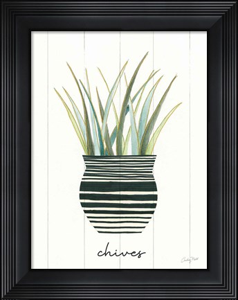 Framed Herb Garden VI Print