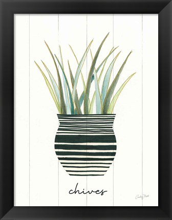 Framed Herb Garden VI Print