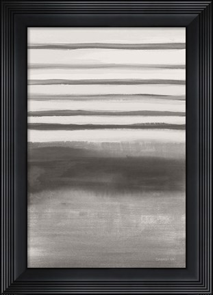 Framed Study in Gray II Print