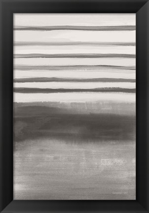 Framed Study in Gray II Print