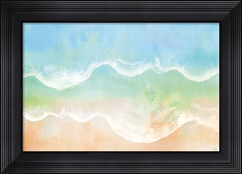 Framed Ocean Breeze VII Print