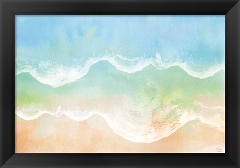 Framed Ocean Breeze VII Print