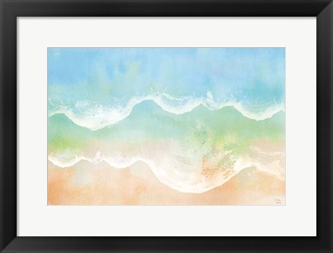 Framed Ocean Breeze VII Print