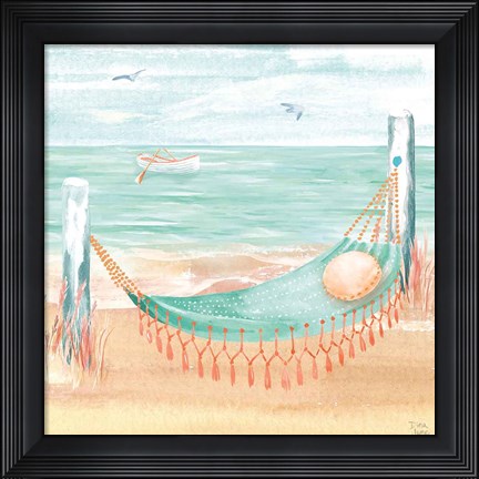 Framed Ocean Breeze VI Print