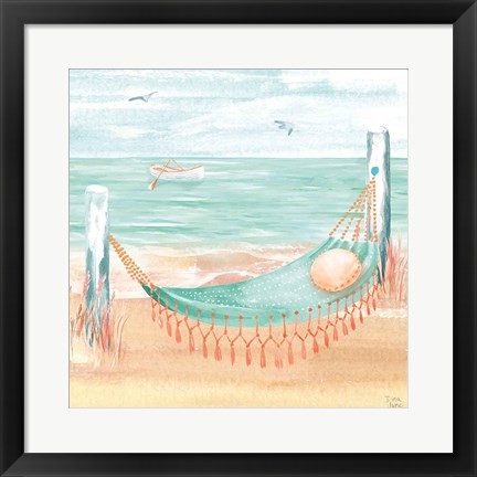 Framed Ocean Breeze VI Print