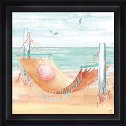 Framed Ocean Breeze V Print