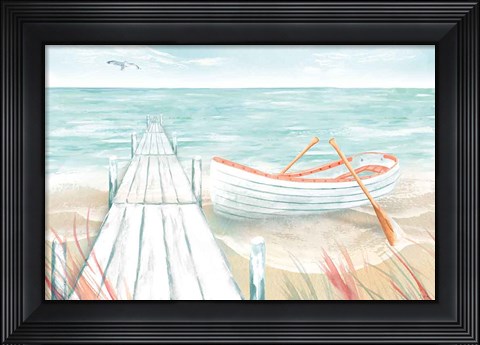 Framed Ocean Breeze II Print