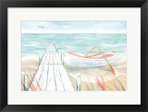 Framed Ocean Breeze II Print