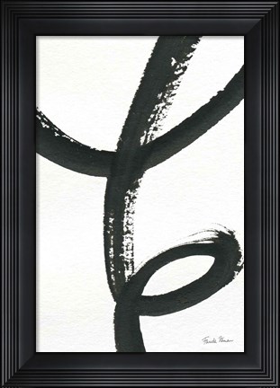 Framed Inky III Print