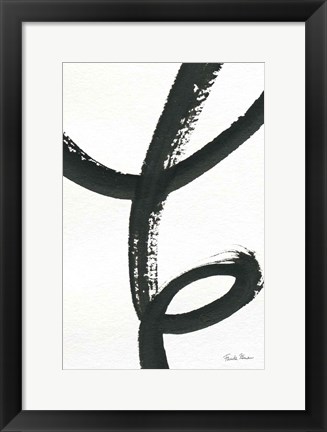 Framed Inky III Print