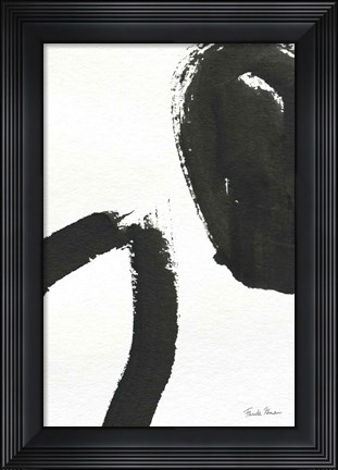 Framed Inky II Print