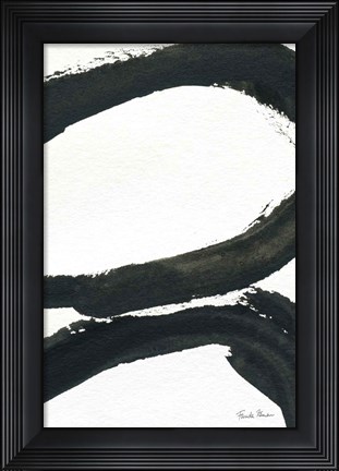Framed Inky I Print