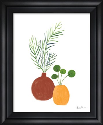 Framed Potted I Fall Print