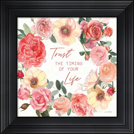 Framed Boho Bouquet  VI Print
