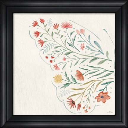 Framed Wildflower Vibes VI No Words Print