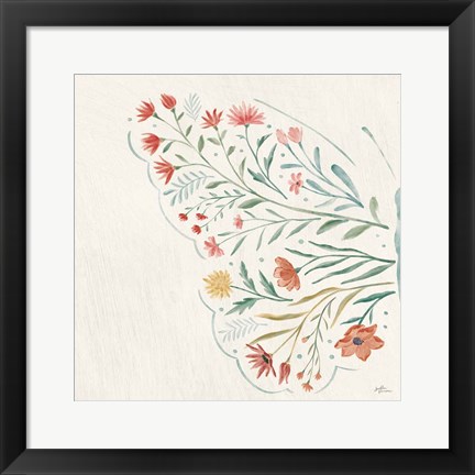 Framed Wildflower Vibes VI No Words Print