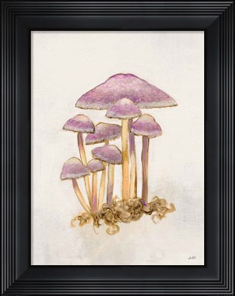 Framed Woodland Mushroom III Print