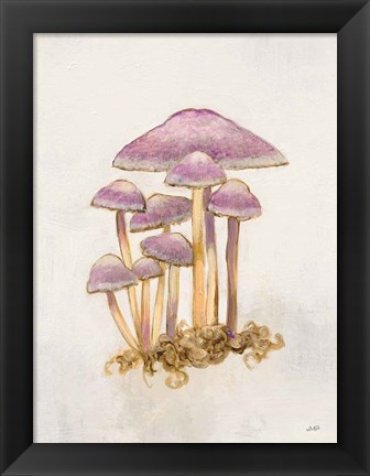 Framed Woodland Mushroom III Print