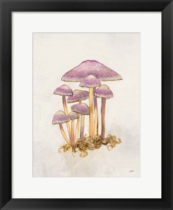 Framed Woodland Mushroom III Print