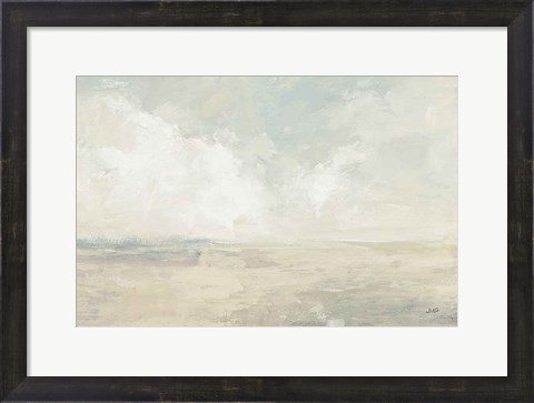 Framed Sky and Sand Crop Print