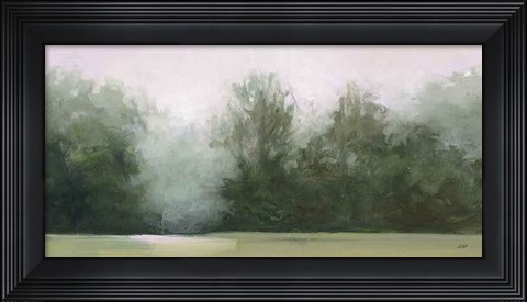 Framed Edge of the Wood Print