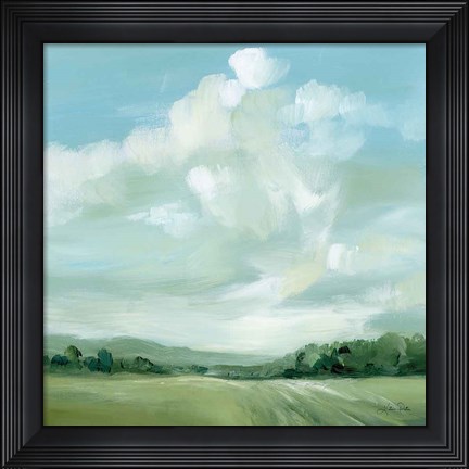 Framed Summer Clouds Print