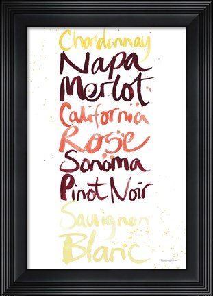 Framed Pop the Cork IX Color Print