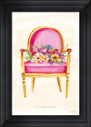 Framed Sitting Pretty I Print