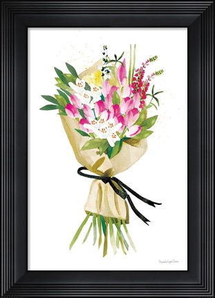Framed Spring Bouquet Print