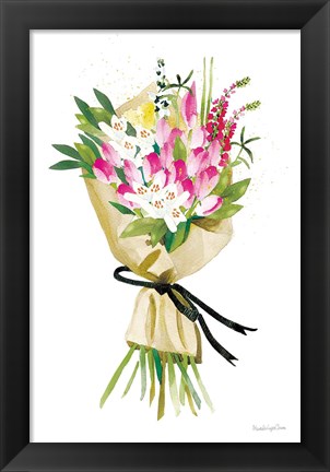 Framed Spring Bouquet Print