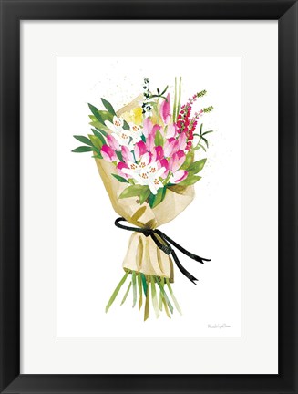 Framed Spring Bouquet Print