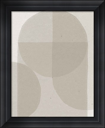 Framed Soft Rain II Print