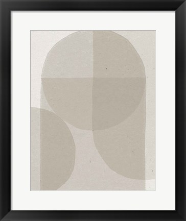 Framed Soft Rain II Print