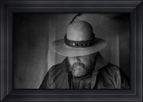 Framed Home on the Range Cowboy II Print
