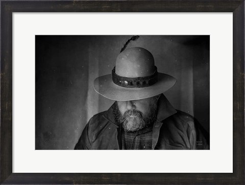 Framed Home on the Range Cowboy II Print